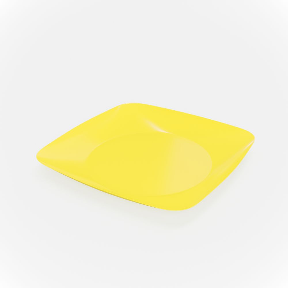 Plato Plano Cuadrado Girar - Imagen 3
