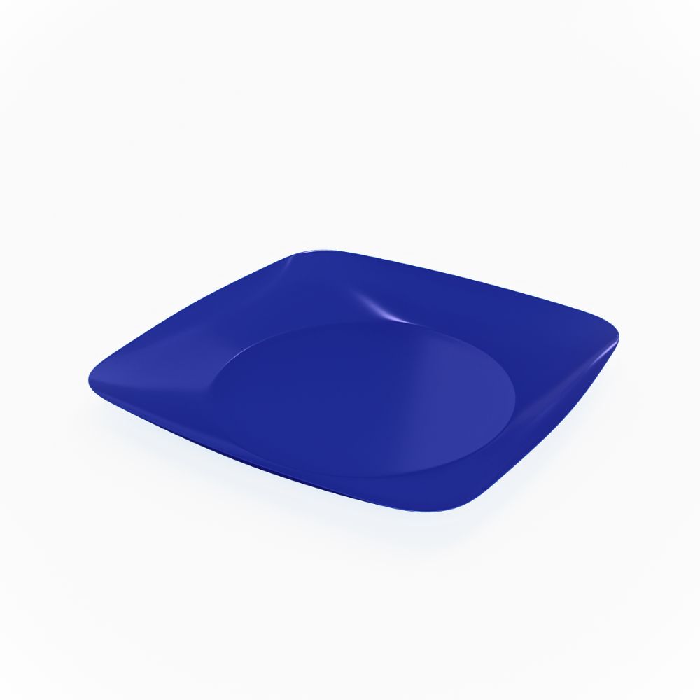 Plato Plano Cuadrado Girar - Imagen 2