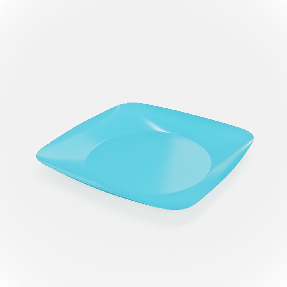 Plato Plano Cuadrado Girar - Imagen 7