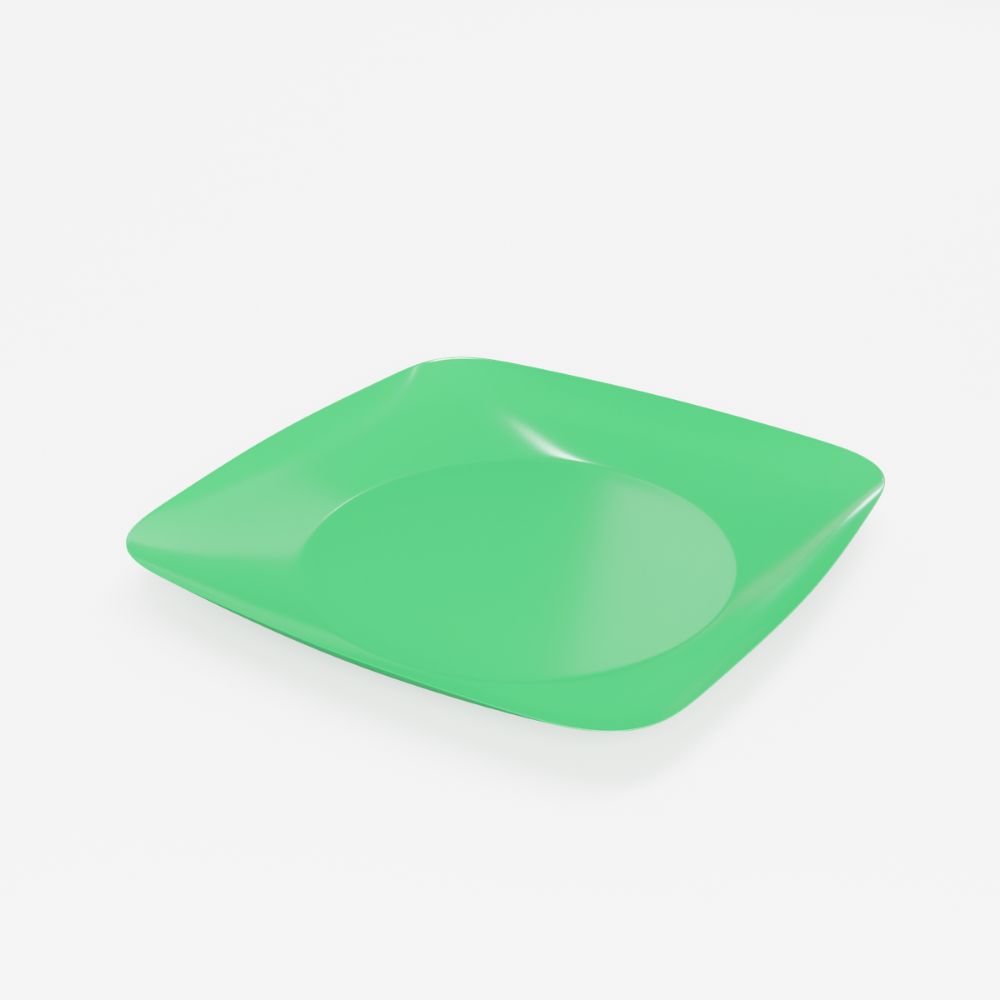 Plato Plano Cuadrado Girar - Imagen 6